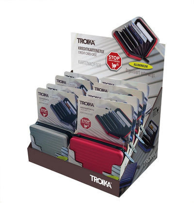 Troika CD129 Monedero, Tarjetero And Portadocumento Travel Housing Card Colours Surtidos Aluminium — image 1