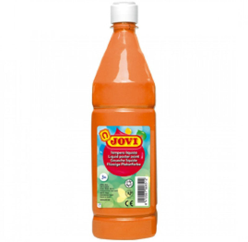 Jovi Témpera Líquida Paint Bottle 1000ML Orange
