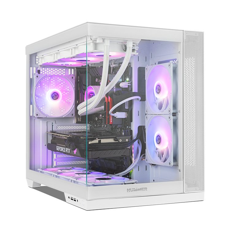 Nox Box Gaming Semitorre Hummer Astra Neo White
