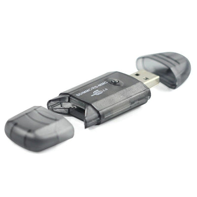 Creative LED Transparent USB Card Reader