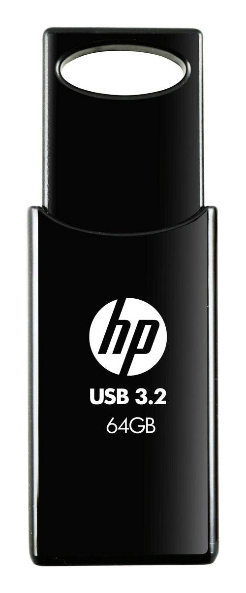 HP 712W Unit Flash USB 64GB USB Type a 3.2 Gen 1 (3.1 Gen 1) Black — image 1