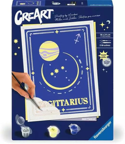 Ravensburger Creart - Signo Zodíaco Sagitario, Pintura 23741 — image 1