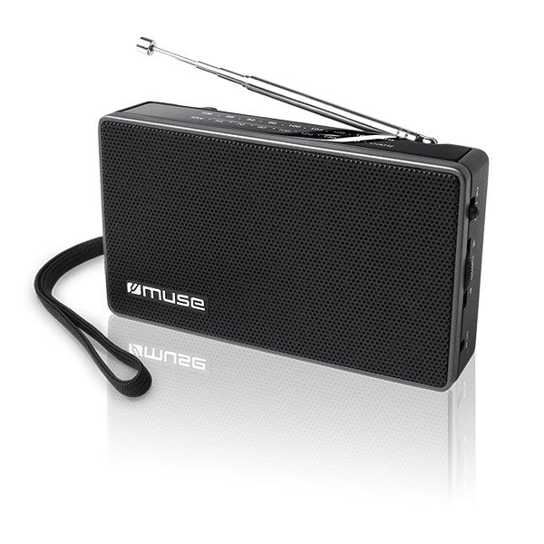 Muse Radio M-030R Muse M-030 R, Alcalino, Aa, Laptop Analógica, Fm, Mw, DC