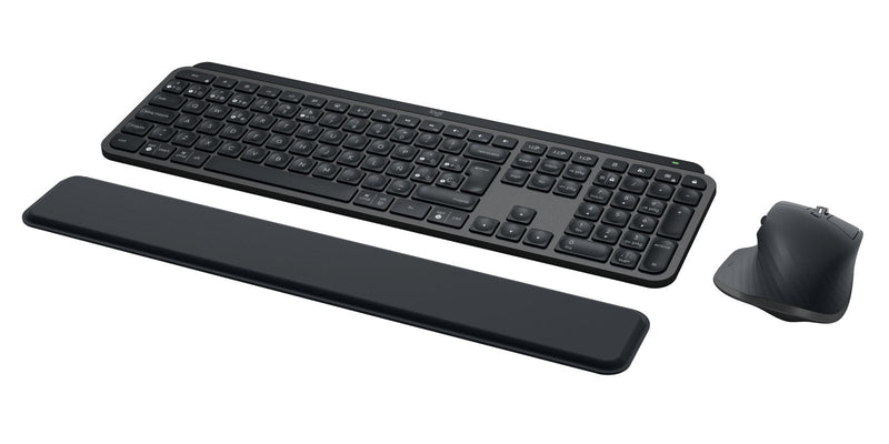 Logitech Keyboard + Mouse Mx Keys Combo For Business Gen 2 RF Wireless + Bluetooth QWERTY Spanish Graphite