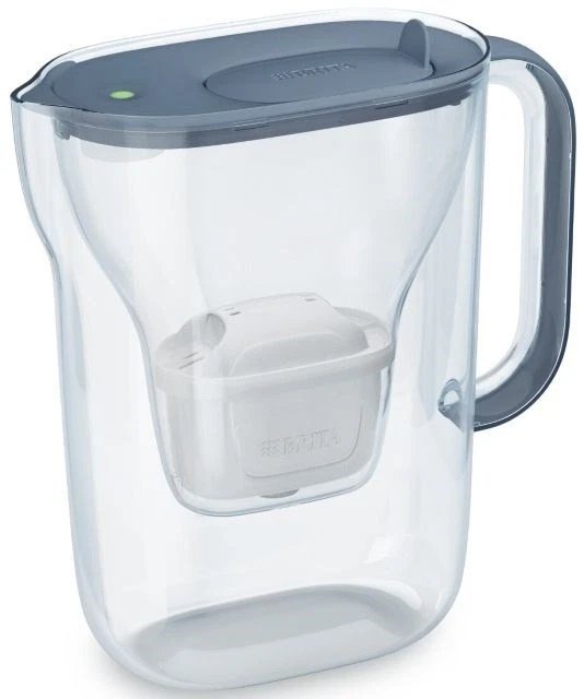Brita Jarra Filtrante Style Essential + 2 Cartridges Maxtra Pro Pp (2,4 L Azul Oscuro)