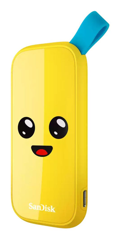 SanDisk Drive SSD External SDSSDE30-2T00-G25F 2TB USB Type-c 3.2 Gen 2 Yellow — image 1