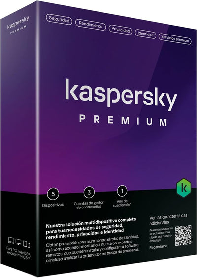 Kaspersky Antivirus Premium 5 Dispositivos 1 Year — image 1