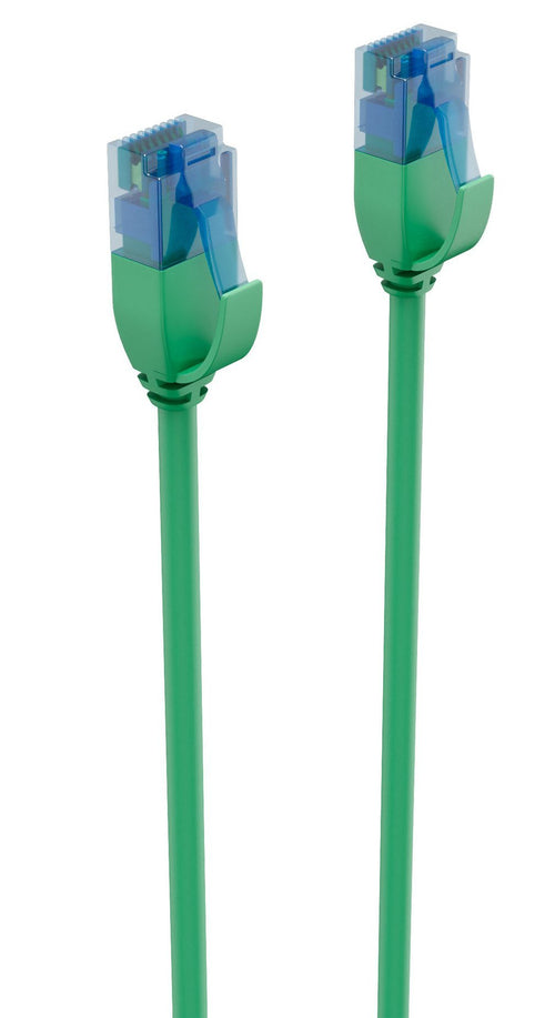 Shiverpeaks Network Cable Network Cable CAT.6 U/UTP Slim Green 1M — image 1