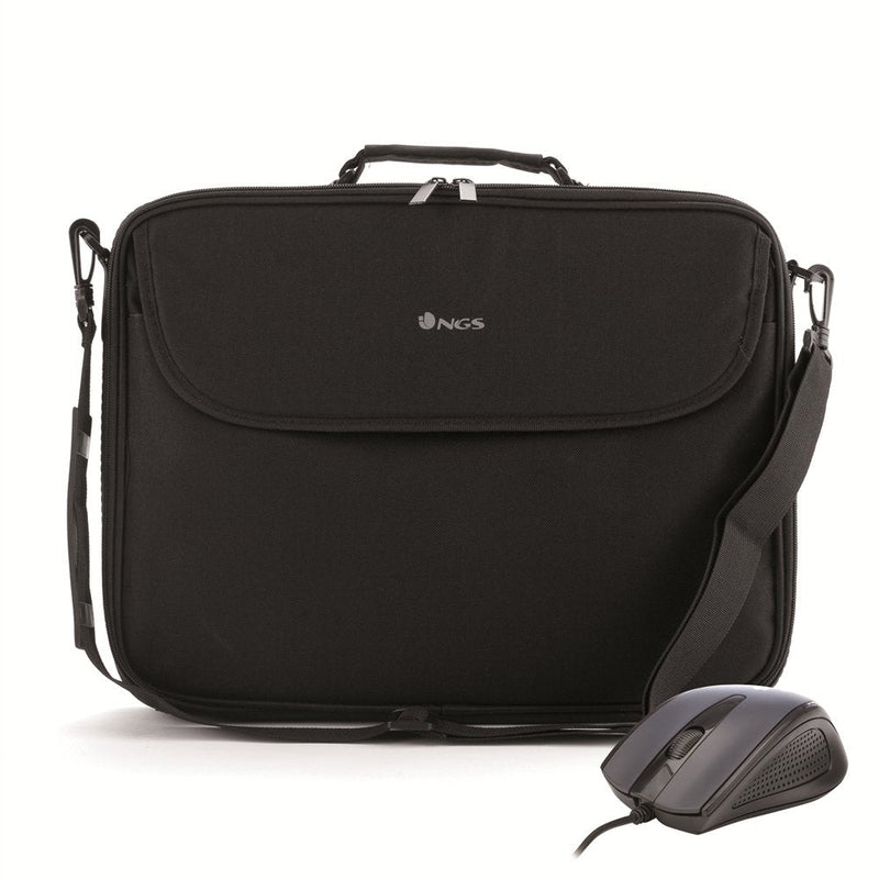 Ngs Case Laptop 16'' Bureau Kit + Mouse Black