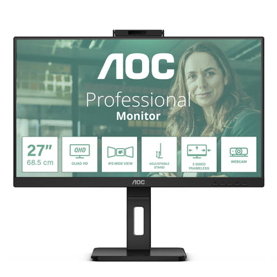 Aoc Q27P3QW 27 LCD TFT Monitor 2x HDMI DP — image 1