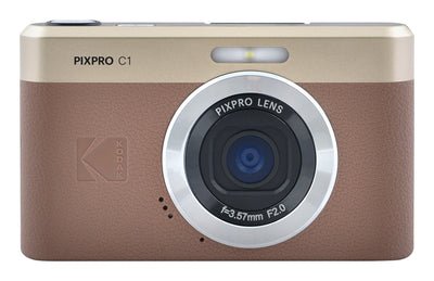 Kodak Camera Digital Pixpro C1 13MP Zoom Óptico 4X Brown — image 1