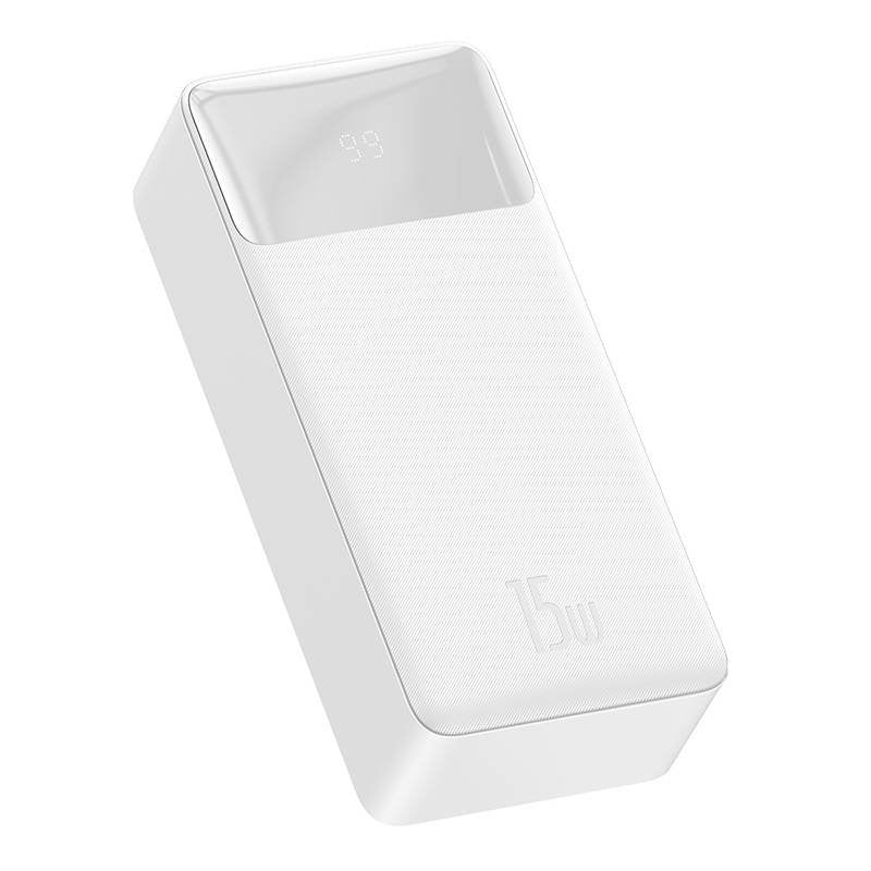 Baseus Powerbank Bipow 30000MAH 15W White Os