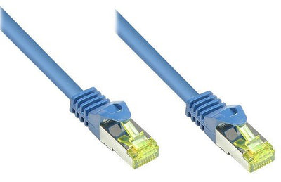 Good Connections Network Cable M. CAT.7 Rohcable Blue 30M — image 1