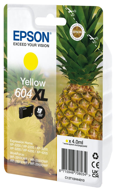Epson Ink 604XL Genuine Yellow C13T10H44020 — image 1