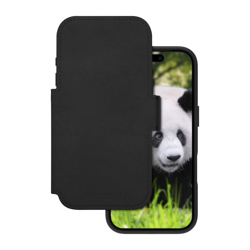 DBRAMANTE1928 Lynge Ms Case For Iphone 17 Pro Folio Black