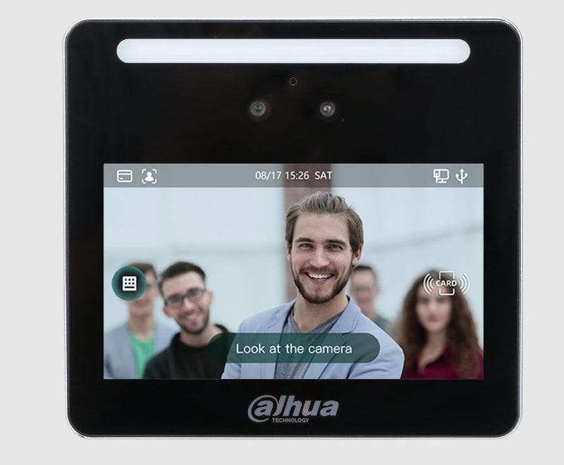 Dahua ASI3213G-MW Reader Standalone LCD 4.3 Touchscreen Reconocimiento Facial + Pin + Card
