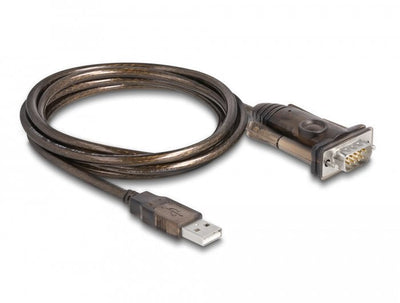 Delock Adapter USB 2.0 Typ-a 1X Seriell RS-232 D-sub 9PIN S — image 1