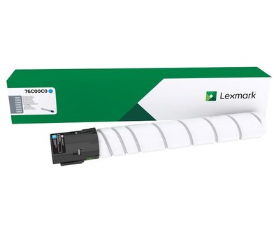 Lexmark Toner 76C00C0 Cyan 11 500 Pgs CS92X / CX92X