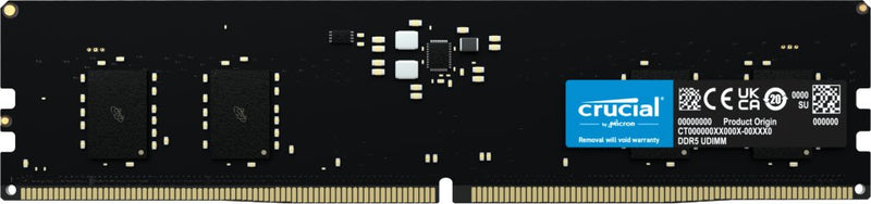 Crucial Memory Udimm 8GB DDR5-5600 (1X 8GB), CT8G56C46U5
