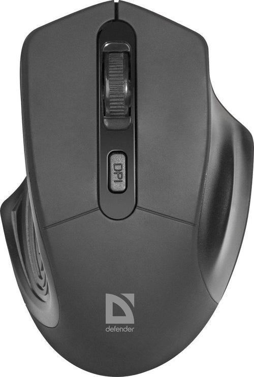 Defender Mouse Óptico Bluetooth MB-345 RF Black 1600DPI 4P — image 1