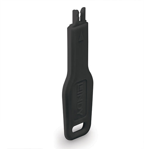 Lindy 47890 Bloqueador Port Key Bloqueador Port RJ-45 Black Acrilonitrilo Butadieno Estireno (abs) — image 1