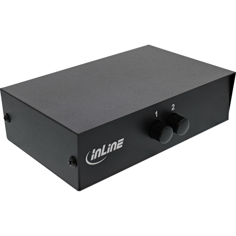 Inline Switch Av Manual 2 Ports 3 Entradas/Salidas Rca