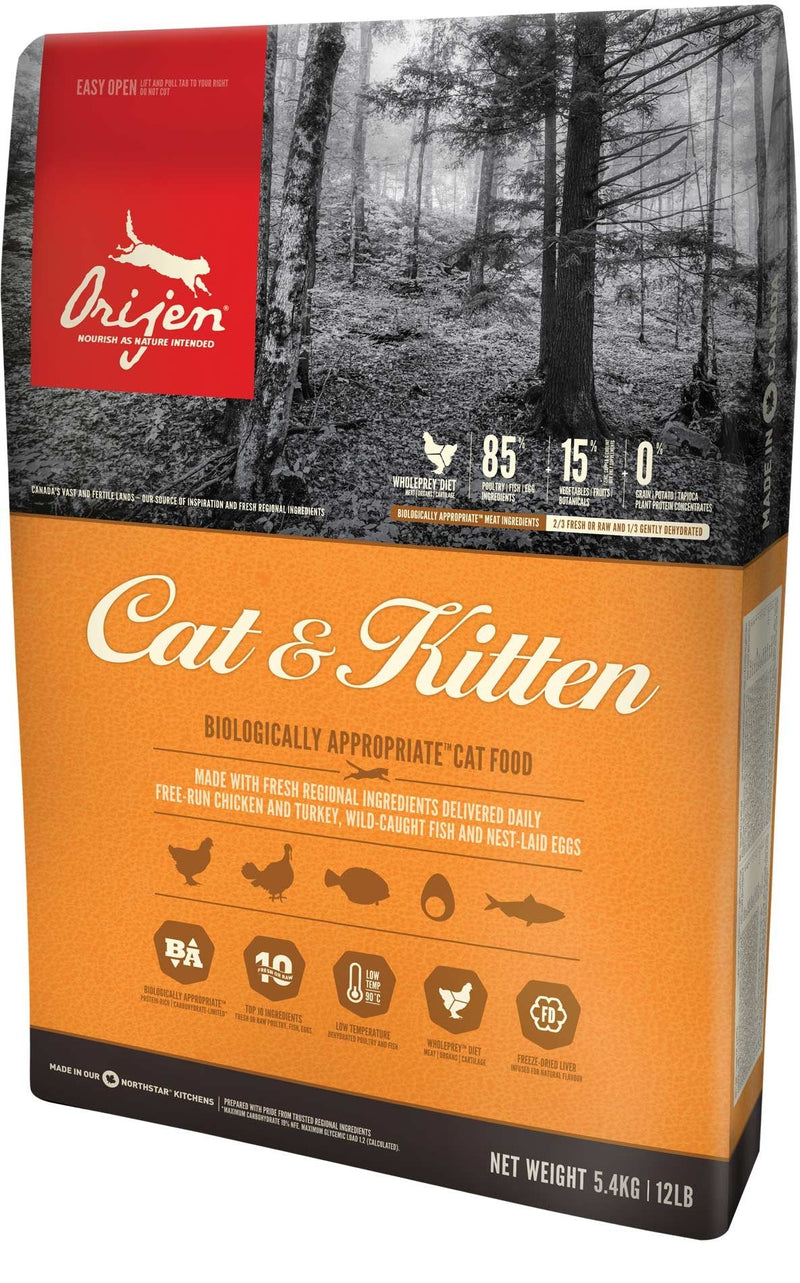 Orijen Comida Seca Gatos Cat Genuine 1,8KG
