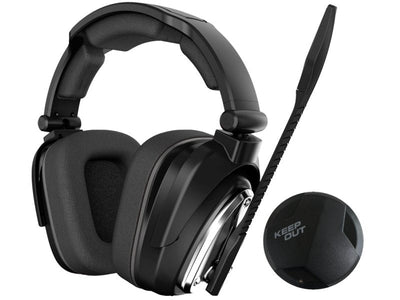 Keepout Headphone Gaming 7.1 Multiplataforma Hxair 7.1 Virtual/Wireless/Microphone Omnidirectional/Battery Lif — image 1