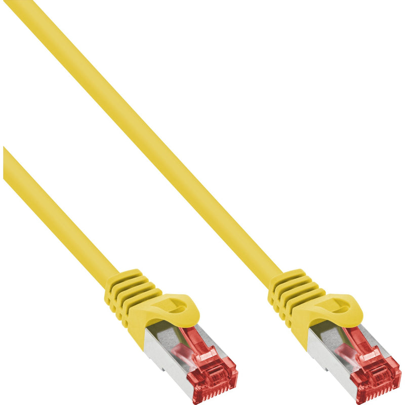 Inline Network Cable S/FTP Pimf CAT.6 250MHZ Cobre Libre Halógenos Yellow 5M