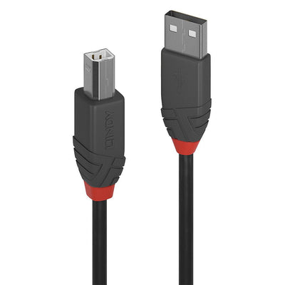 Lindy 36673 USB Cable 2M 2.0 USB a USB B Black — image 1