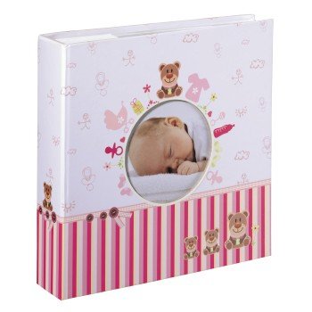 Hama Moni Album Foto And Protector Pink White 200 Hojas 10 X 15