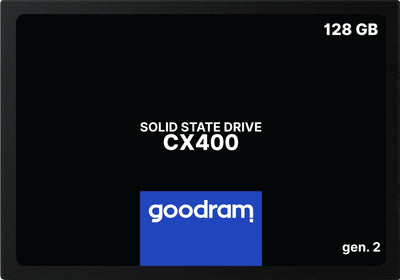 Goodram Drive SSD CX400 GEN.2 2.5 128GB SATA III 3D TLC Nand — image 1