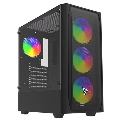 Savio PC Case Noctis Flow RGB Bucket Black Noctis Flow RGB — image 1