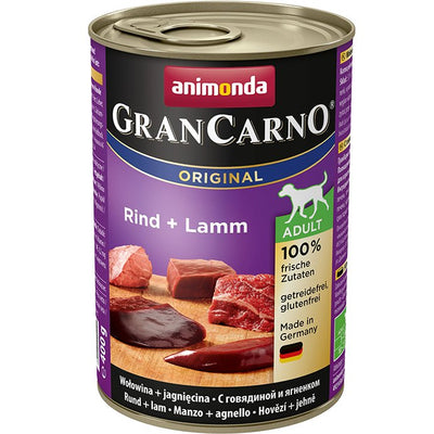Animonda Grancarno Sabor Adulto: Ternera And Cordero 400G - Comida Húmeda Perros — image 1