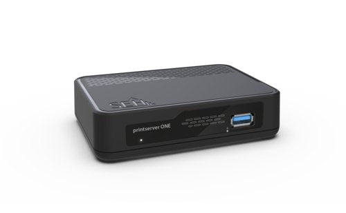 Seh Printserver One Server Printing LAN Ethernet Black