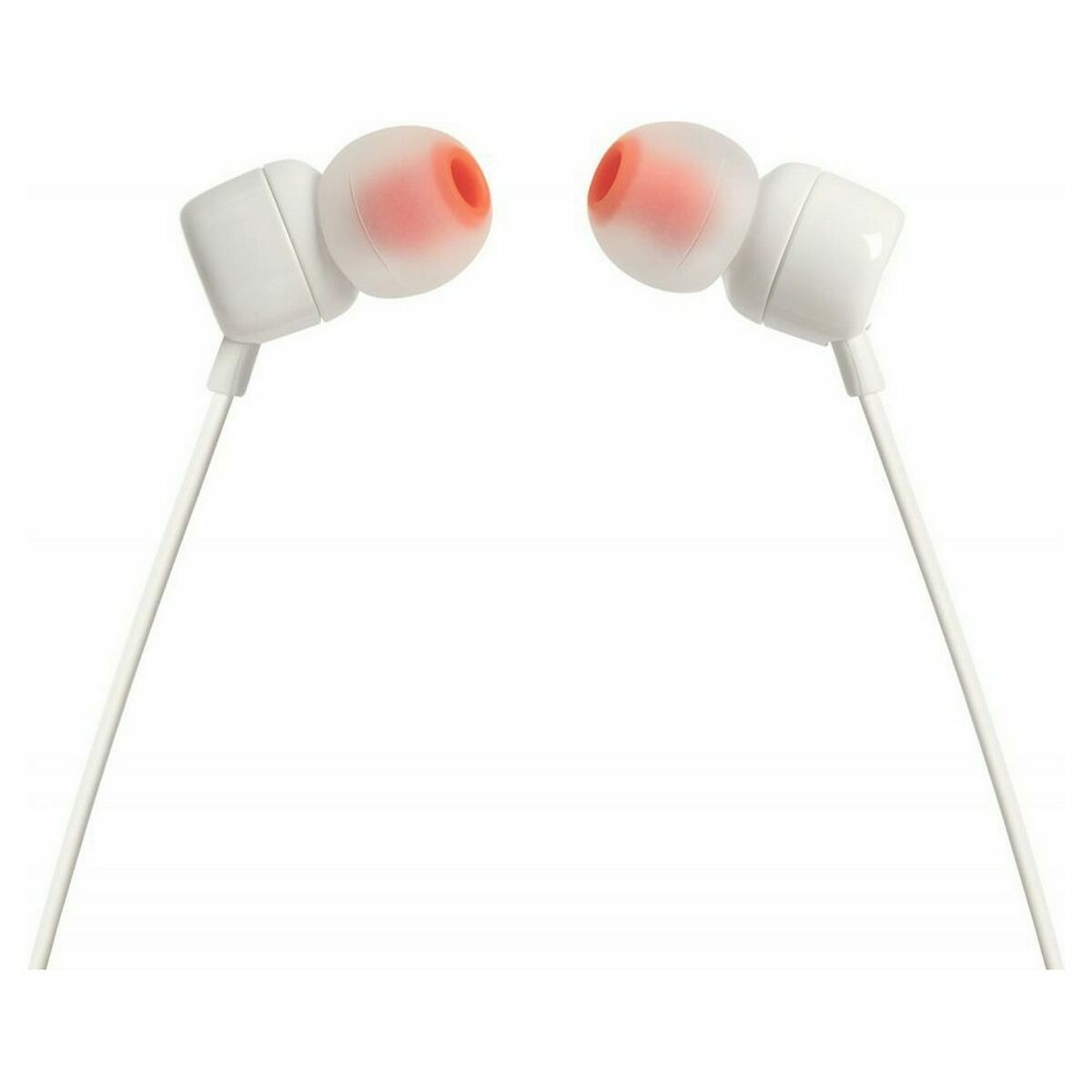 Jbl Headphones With Microphone Jbl T110 White