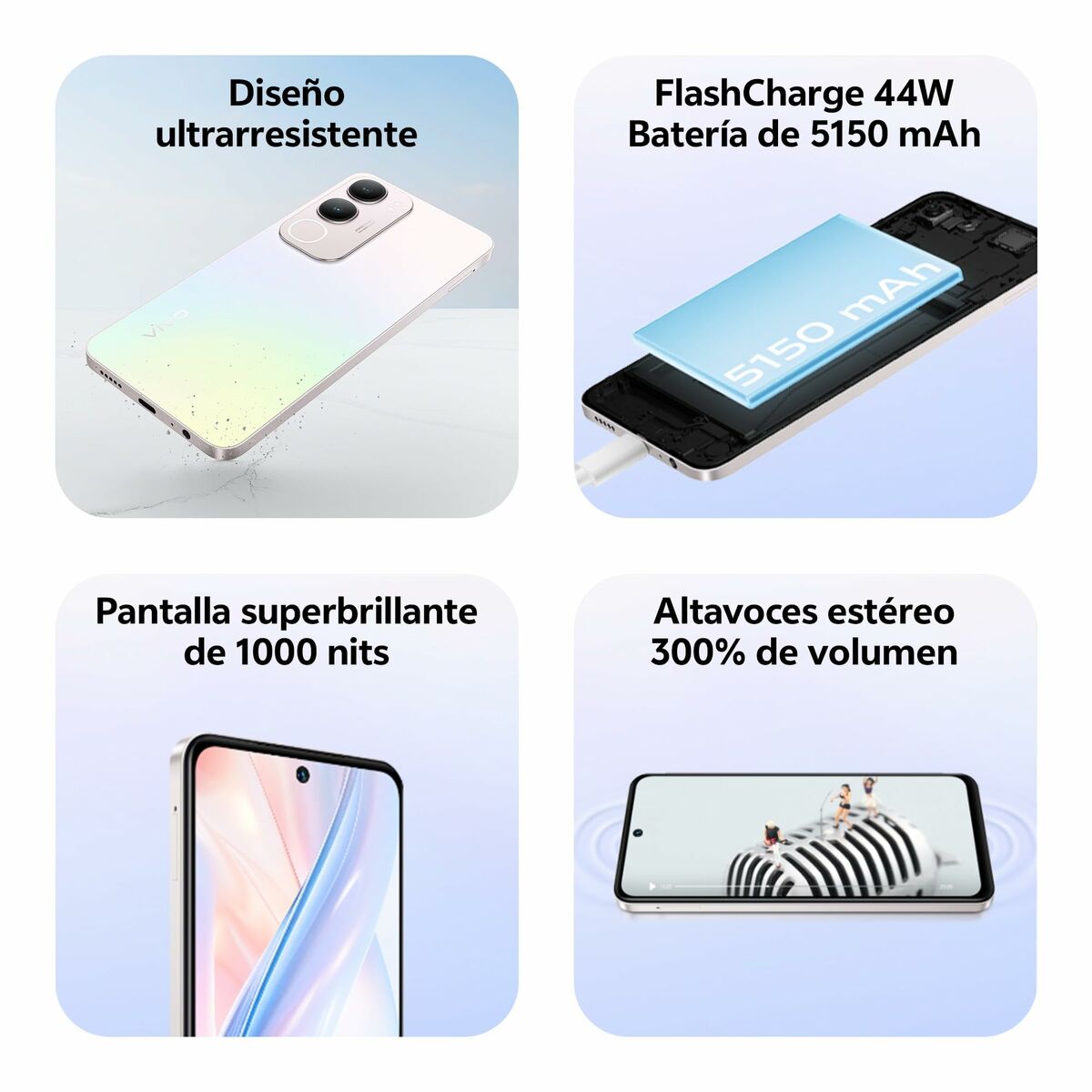 Vivo Smartphone Vivo Y19S Octa Core 8 Gb Ram 256 Gb Black