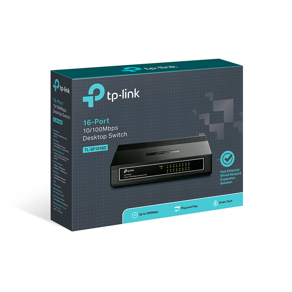 Tp-Link Desktop Switch Tp-Link Tl-Sf1016D