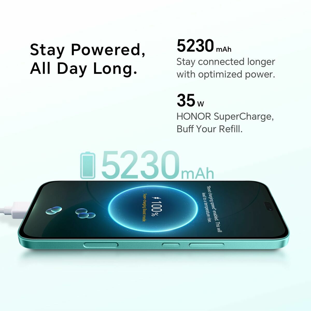 Honor Smartphone Honor 400 Lite 6,7" Octa Core 8 Gb Ram 256 Gb Green