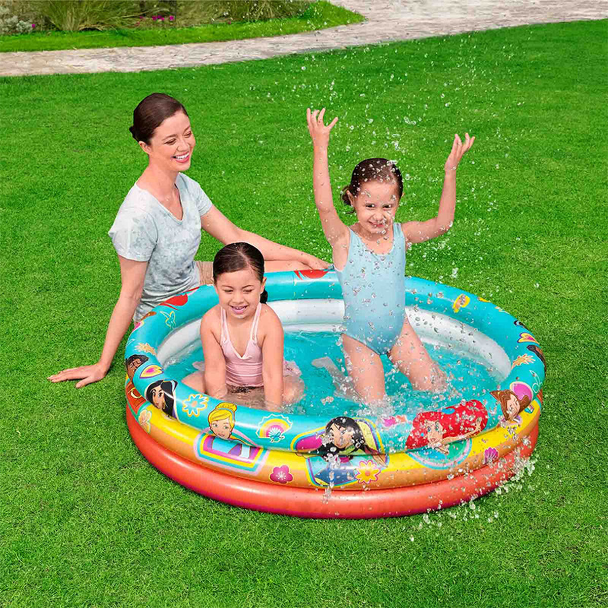 Bestway Inflatable Paddling Pool For Children Bestway Disney Princesses 122 X 30 Cm (1 Unit)