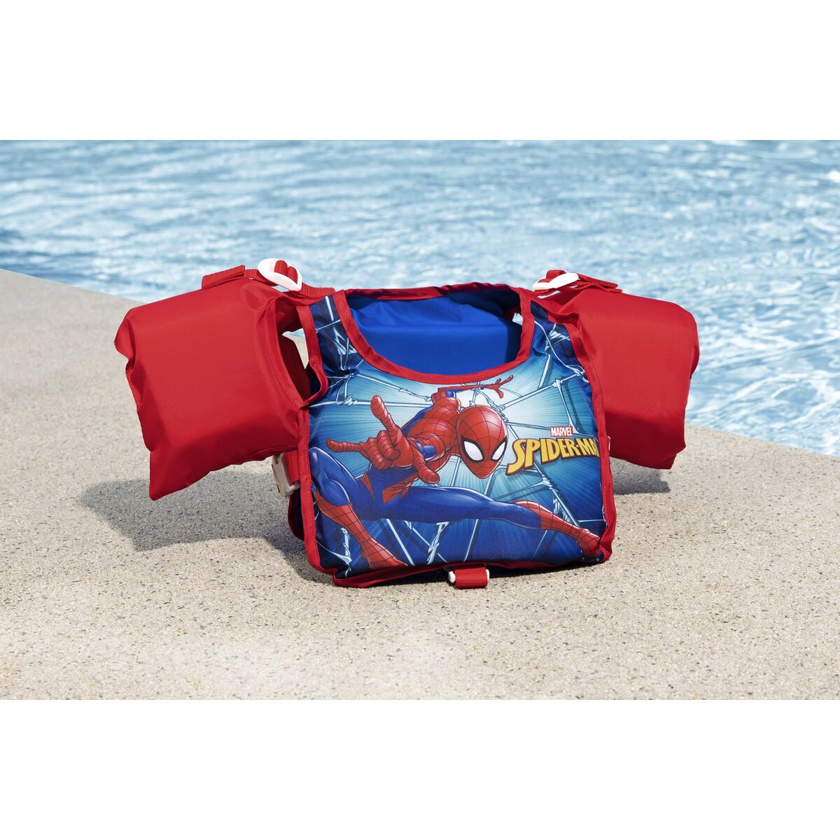 Bestway Vest With Arm Bands Disney Spiderman 56 Cm +3-6 Years Pool & Beach 98795
