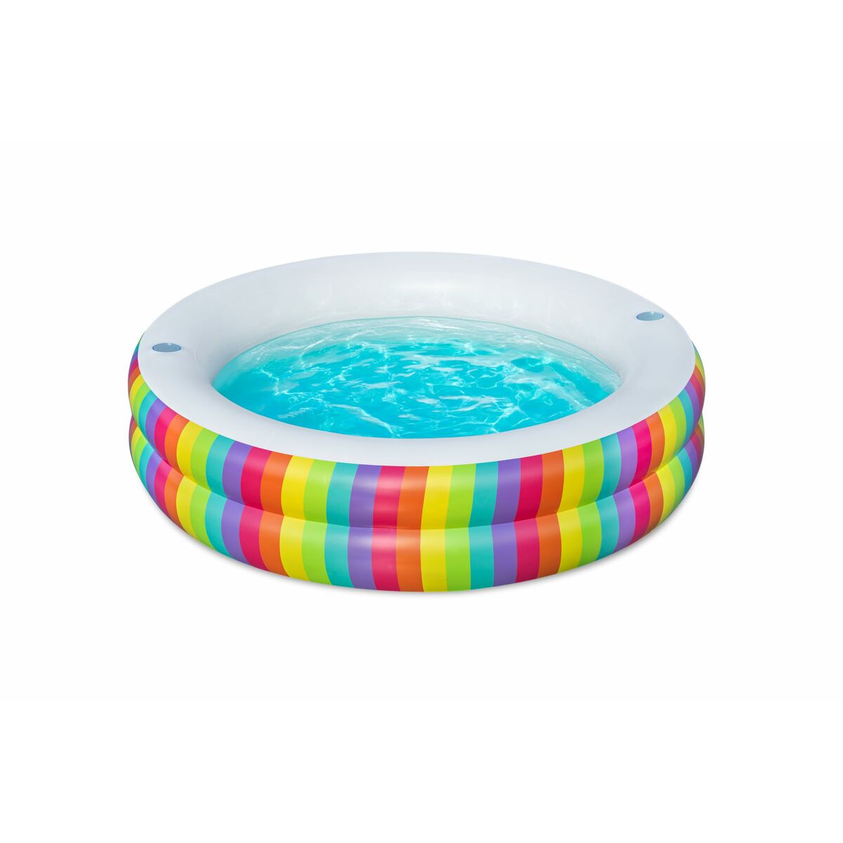 Bestway Inflatable Paddling Pool For Children Bestway Rainbow 206 X 206 X 51 Cm