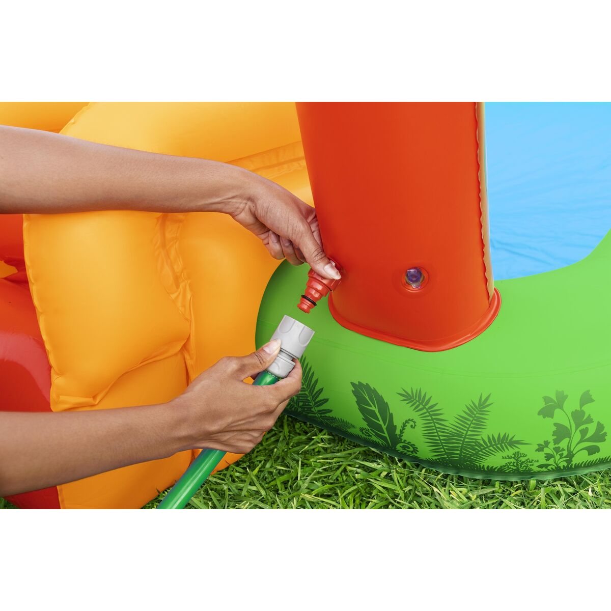 Bestway Inflatable Pool Dinosaur Play Park 241X140X137 Cm 3-6 Years Garden 53160
