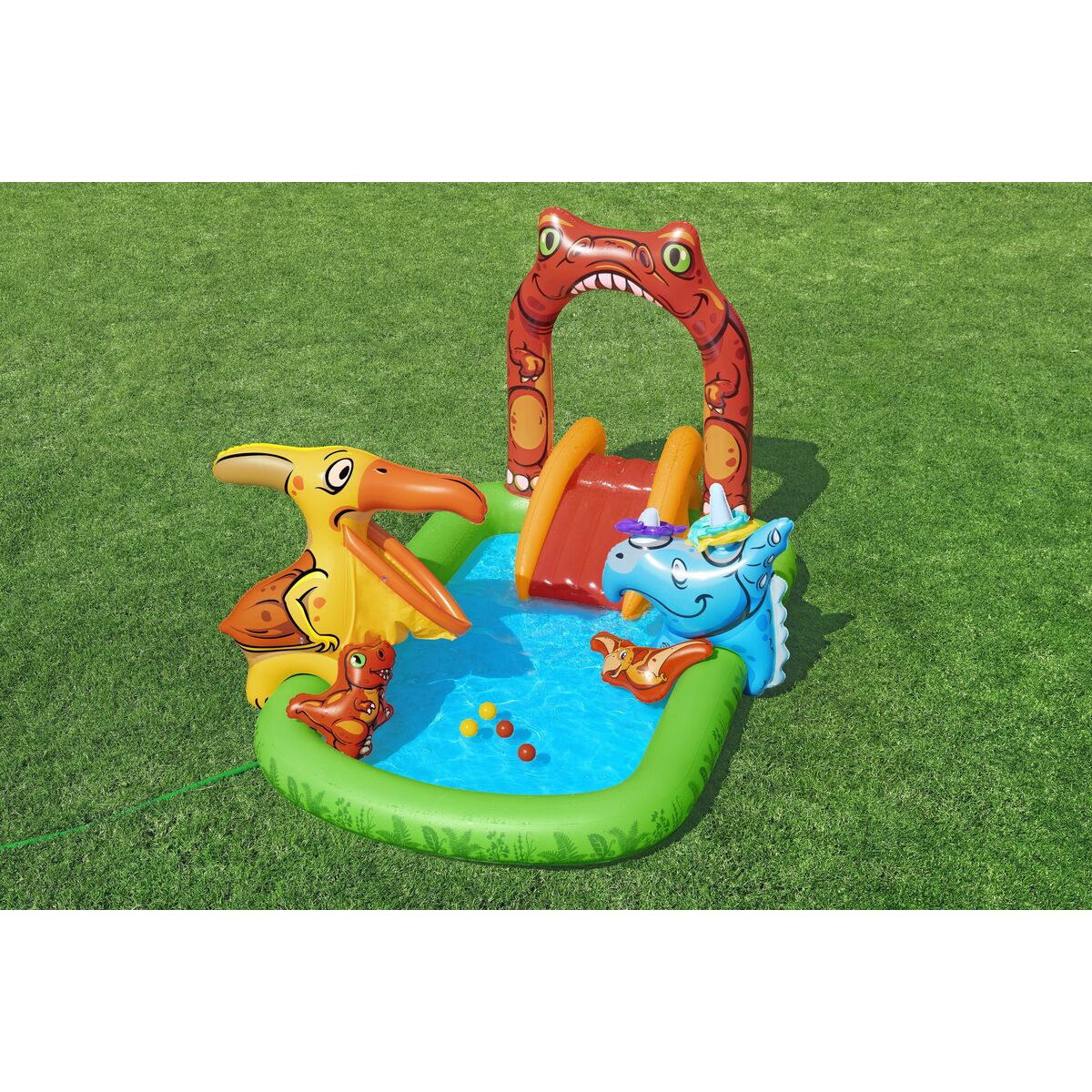 Bestway Inflatable Pool Dinosaur Play Park 241X140X137 Cm 3-6 Years Garden 53160