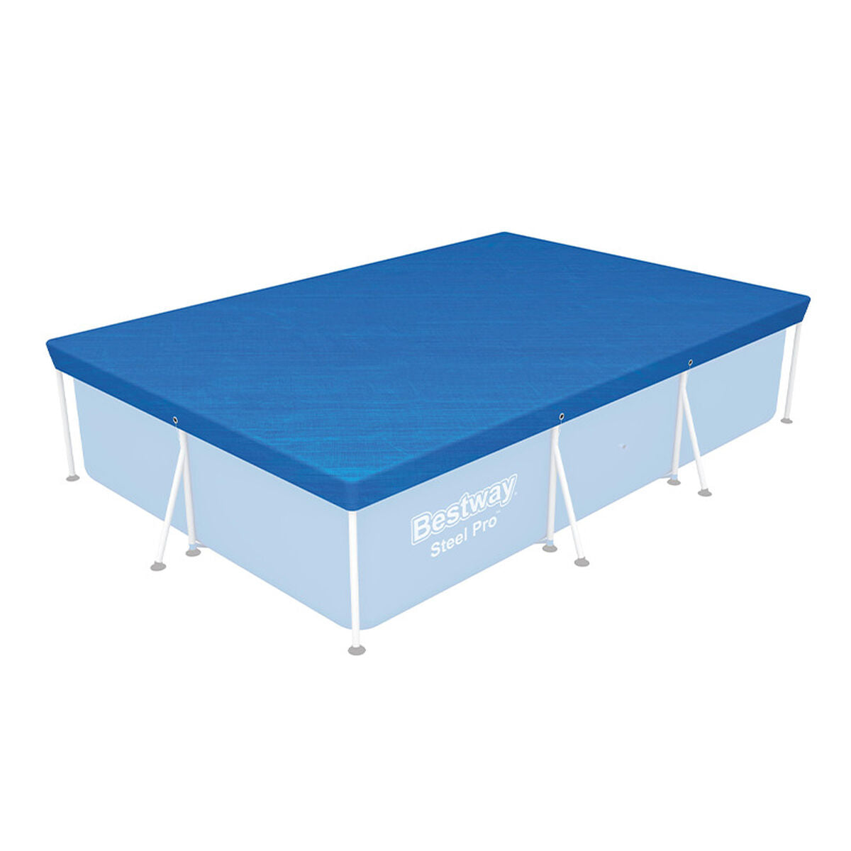 Bestway Swimming Pool Cover Bestway Blue 300 X 201 X 66 Cm