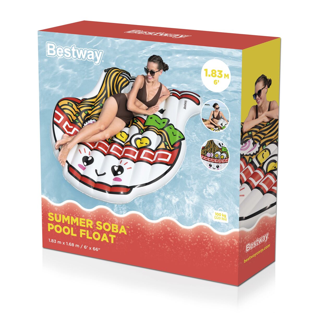 Bestway Inflatable Ramen Bowl 183X168 Cm Beach & Pool 43841