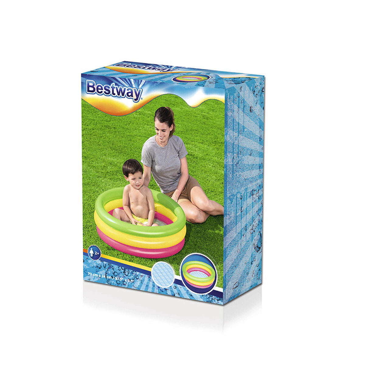 Bestway Inflatable Paddling Pool For Children Bestway 70 X 24 Cm