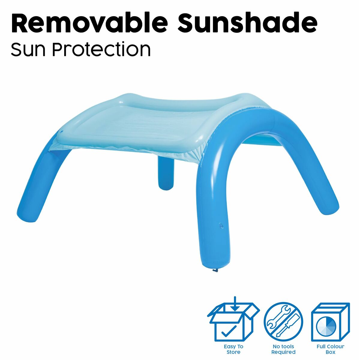 Bestway Inflatable Paddling Pool For Children Bestway 140 X 140 X 114 Cm