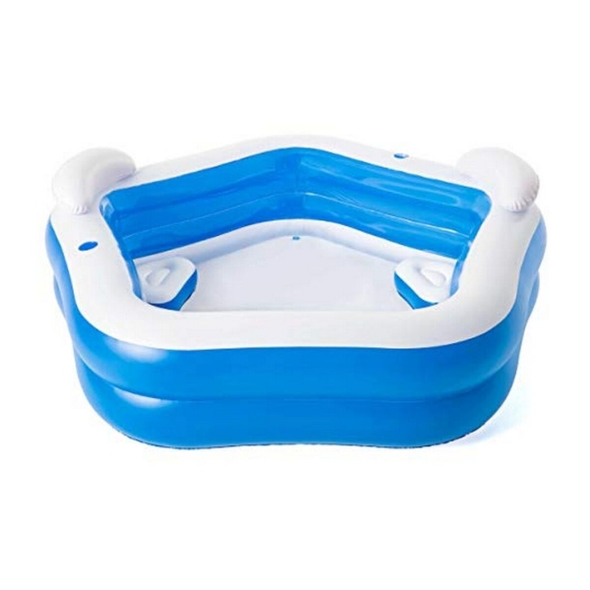 Bestway Inflatable Paddling Pool For Children Bestway Multicolour 213 X 206 X 69 Cm