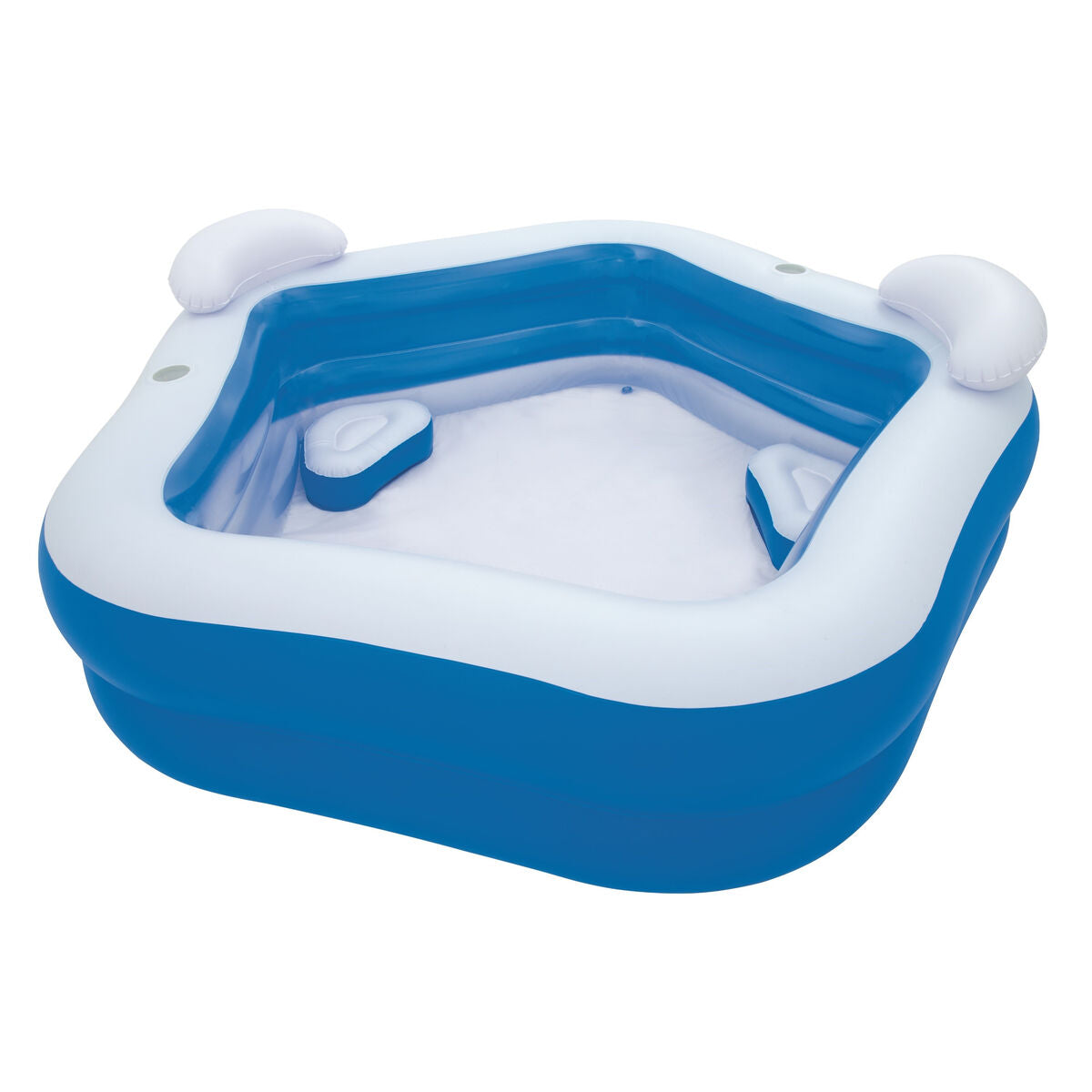 Bestway Inflatable Paddling Pool For Children Bestway Multicolour 213 X 206 X 69 Cm